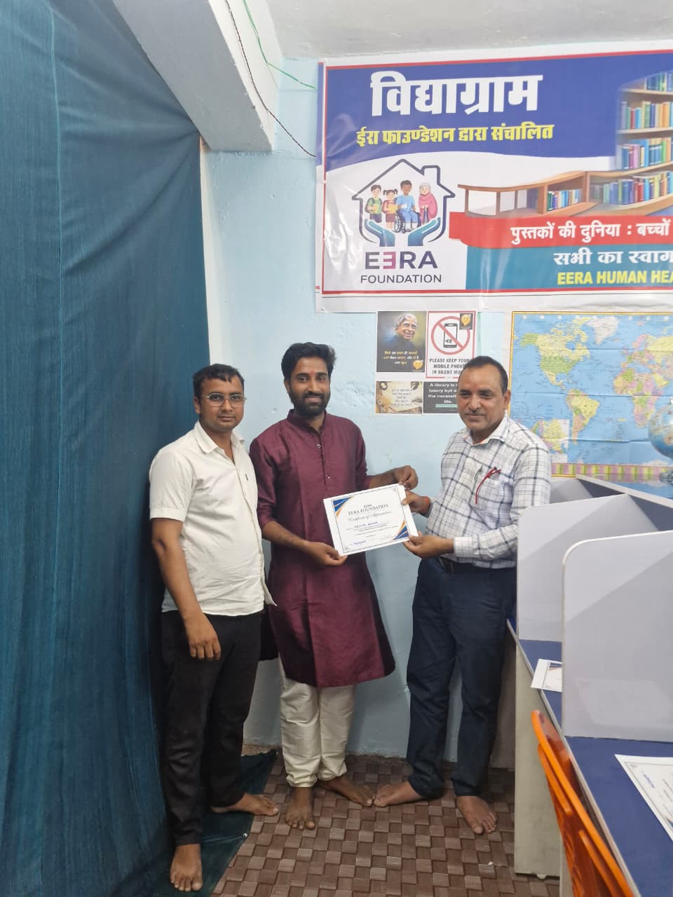 Certificate ceremony